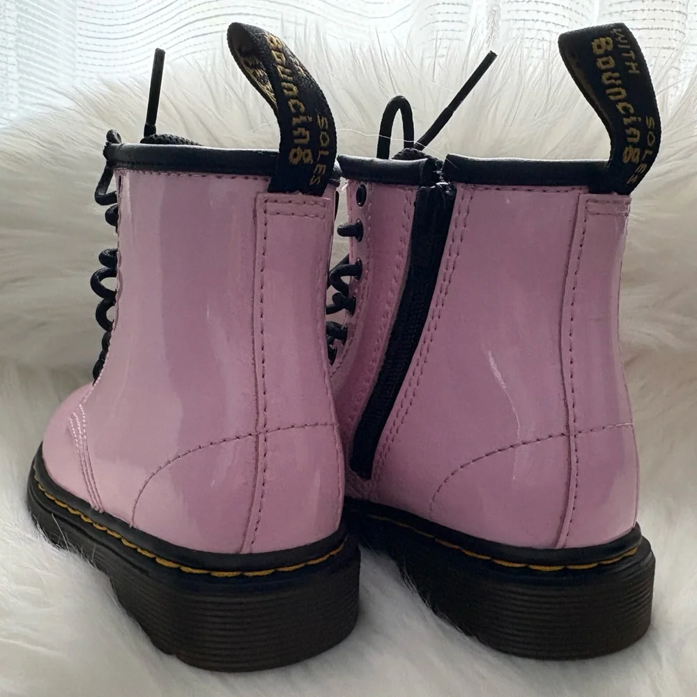 Dr. Martens Black Lace-Up Boots - Picture 3 of 7